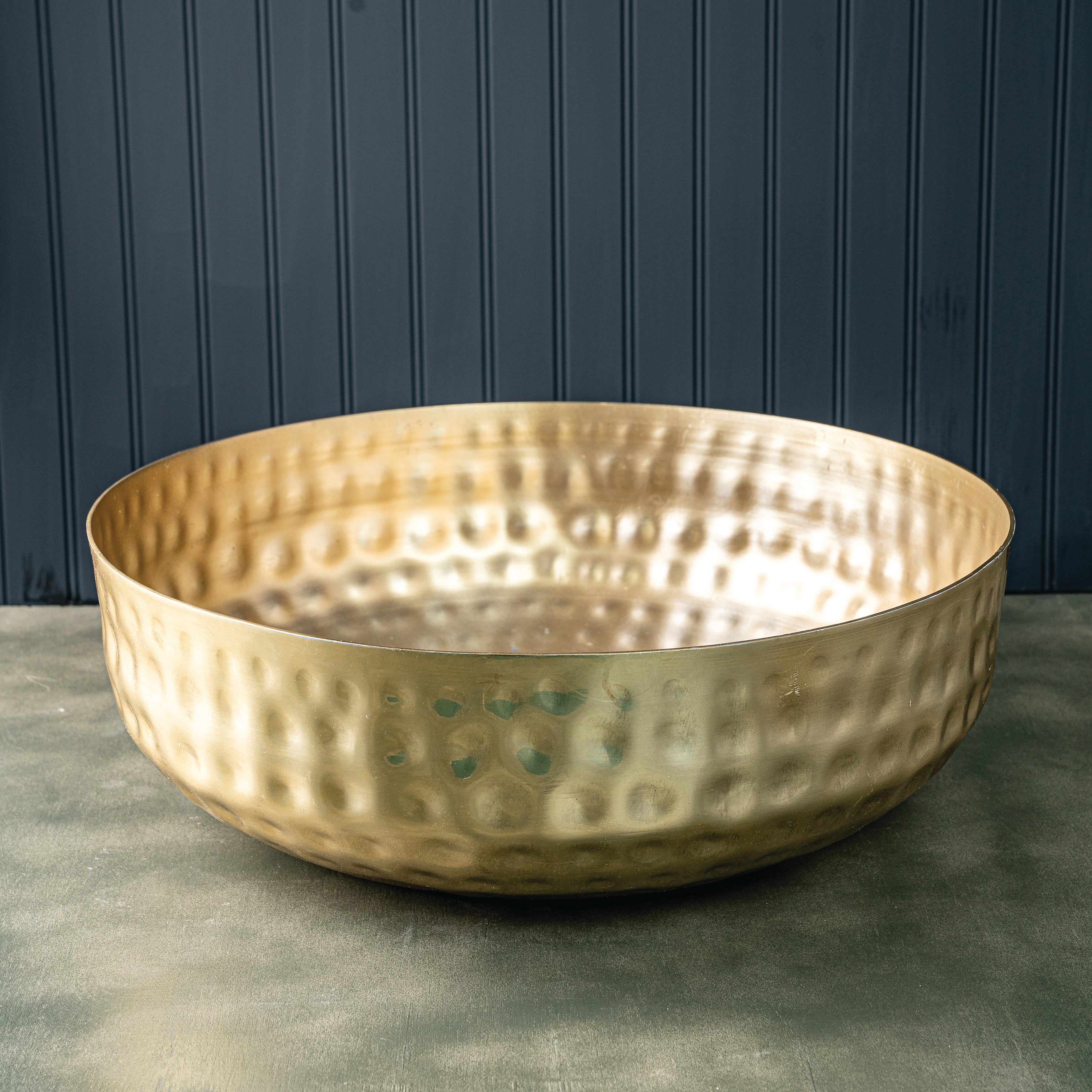 Hammered Gold Bowl