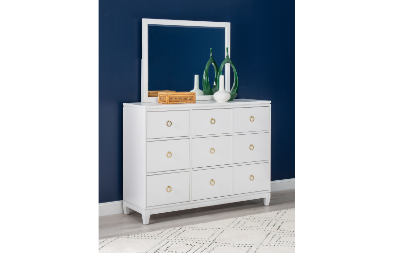 Summerland White Dresser