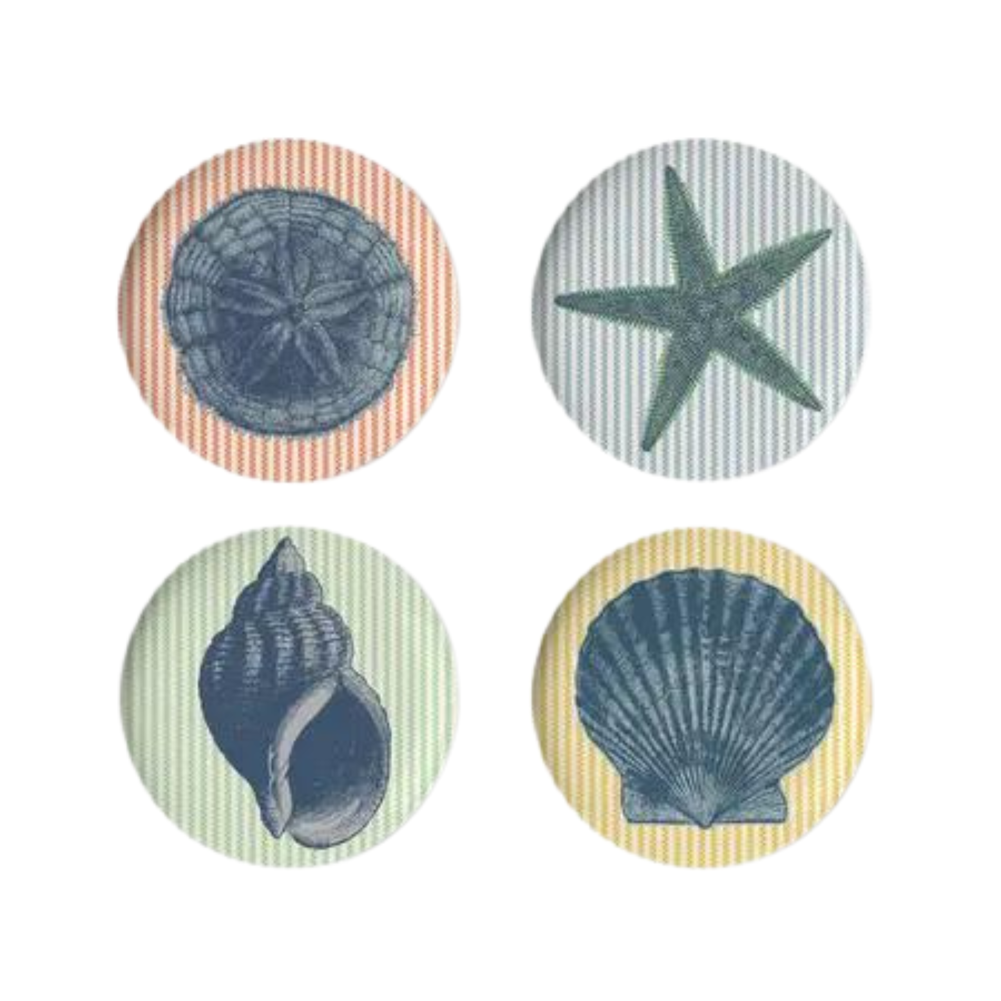 Vineyard Coasters Set of 4