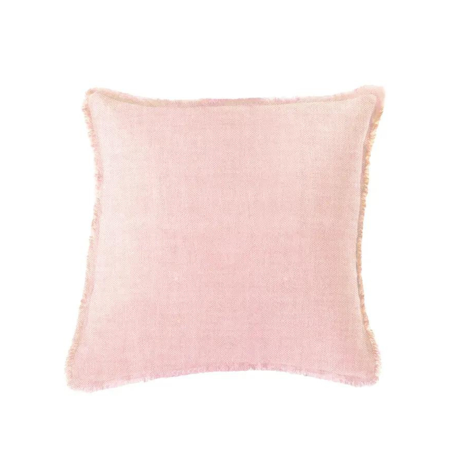 Light Pink Linen Pillows