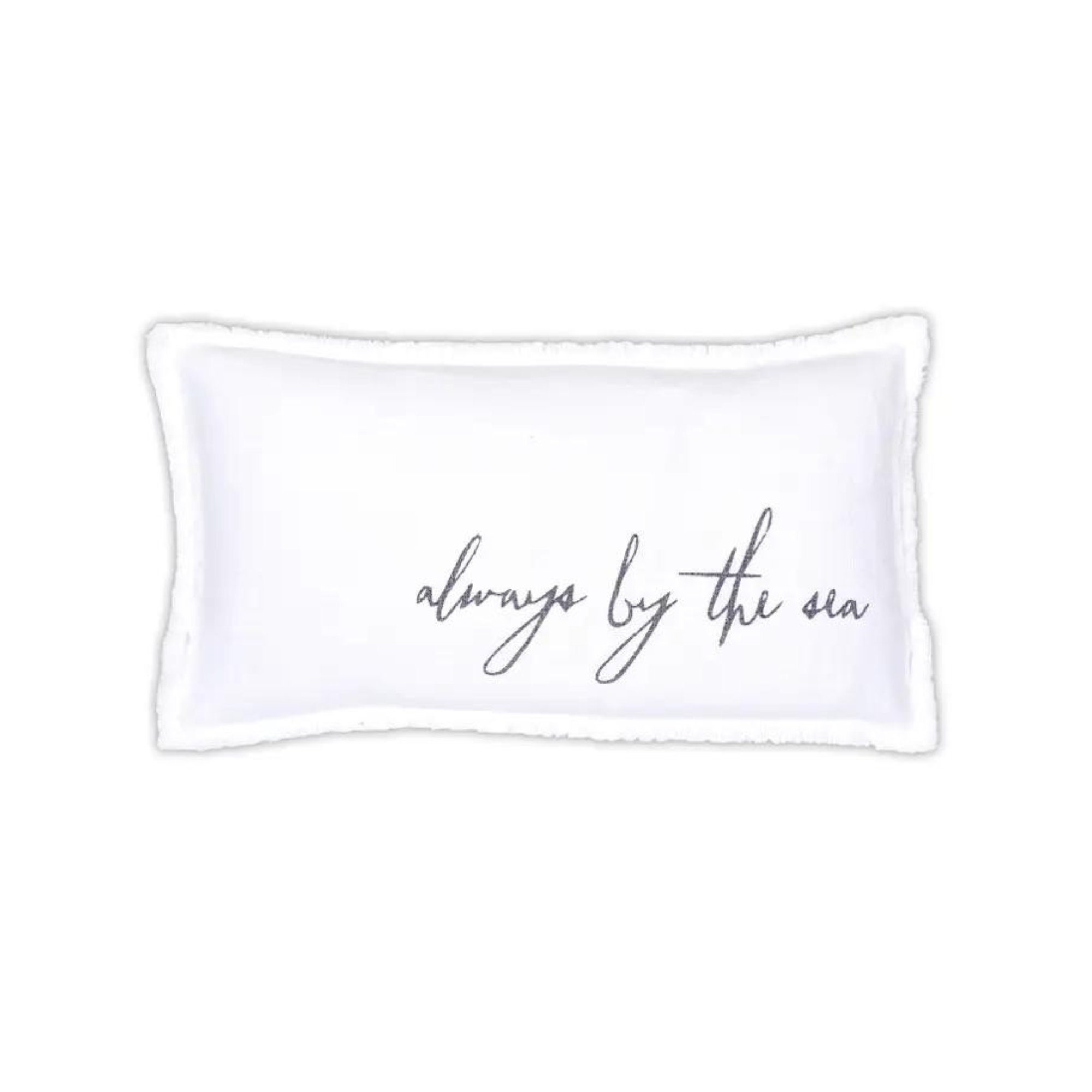 Always By The Sea Lumbar Pillow