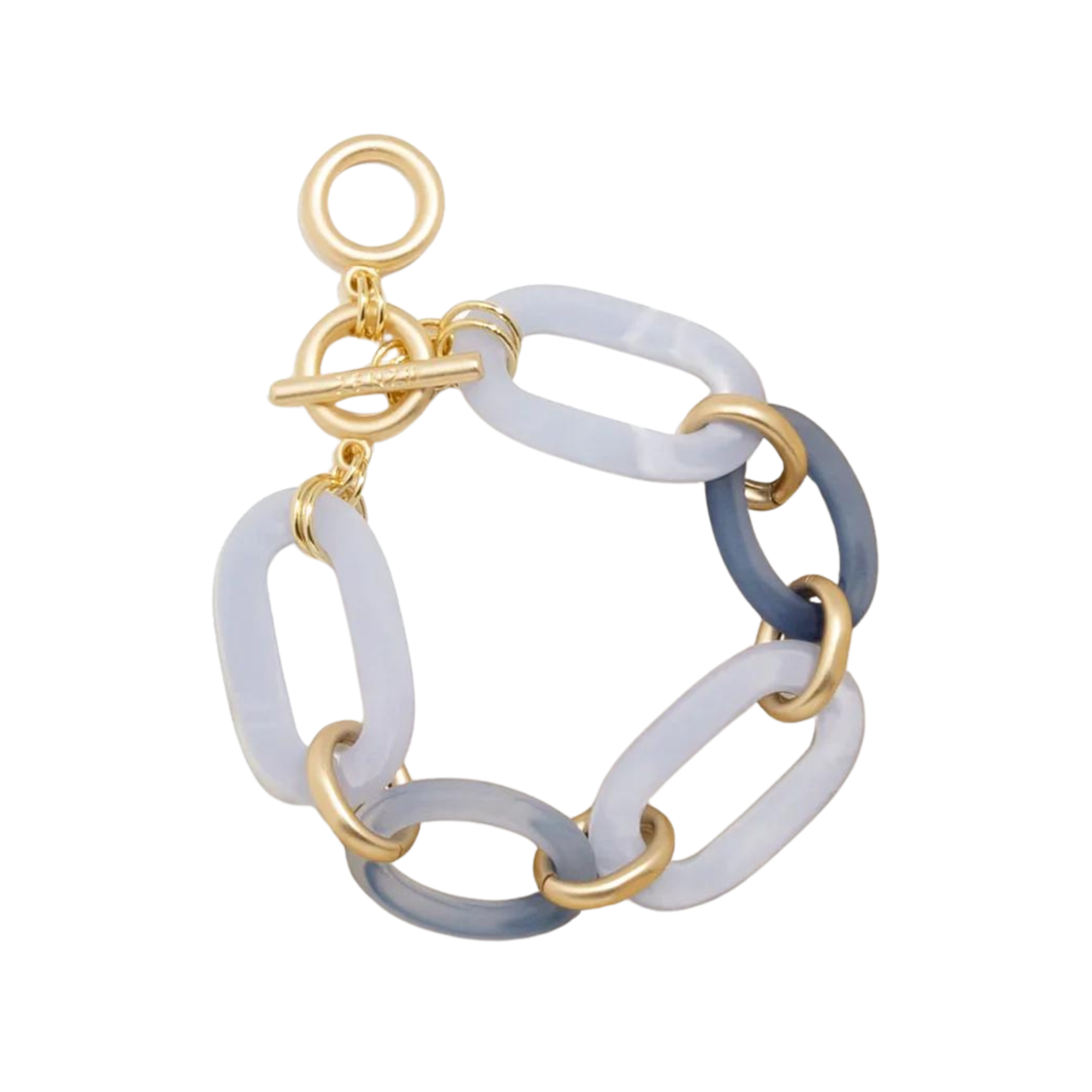 Two Tone Toggle Bracelet