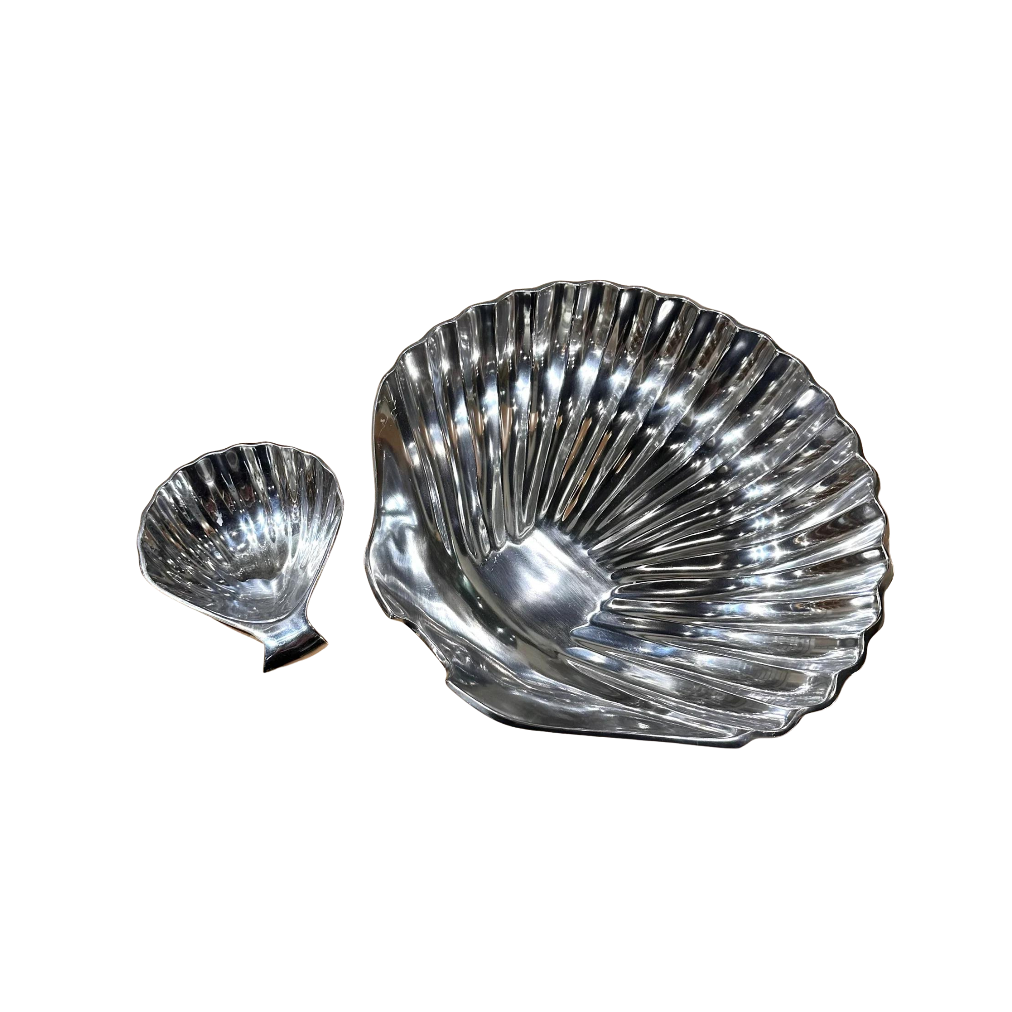 Polished Cockleshell Chip & Dip Set