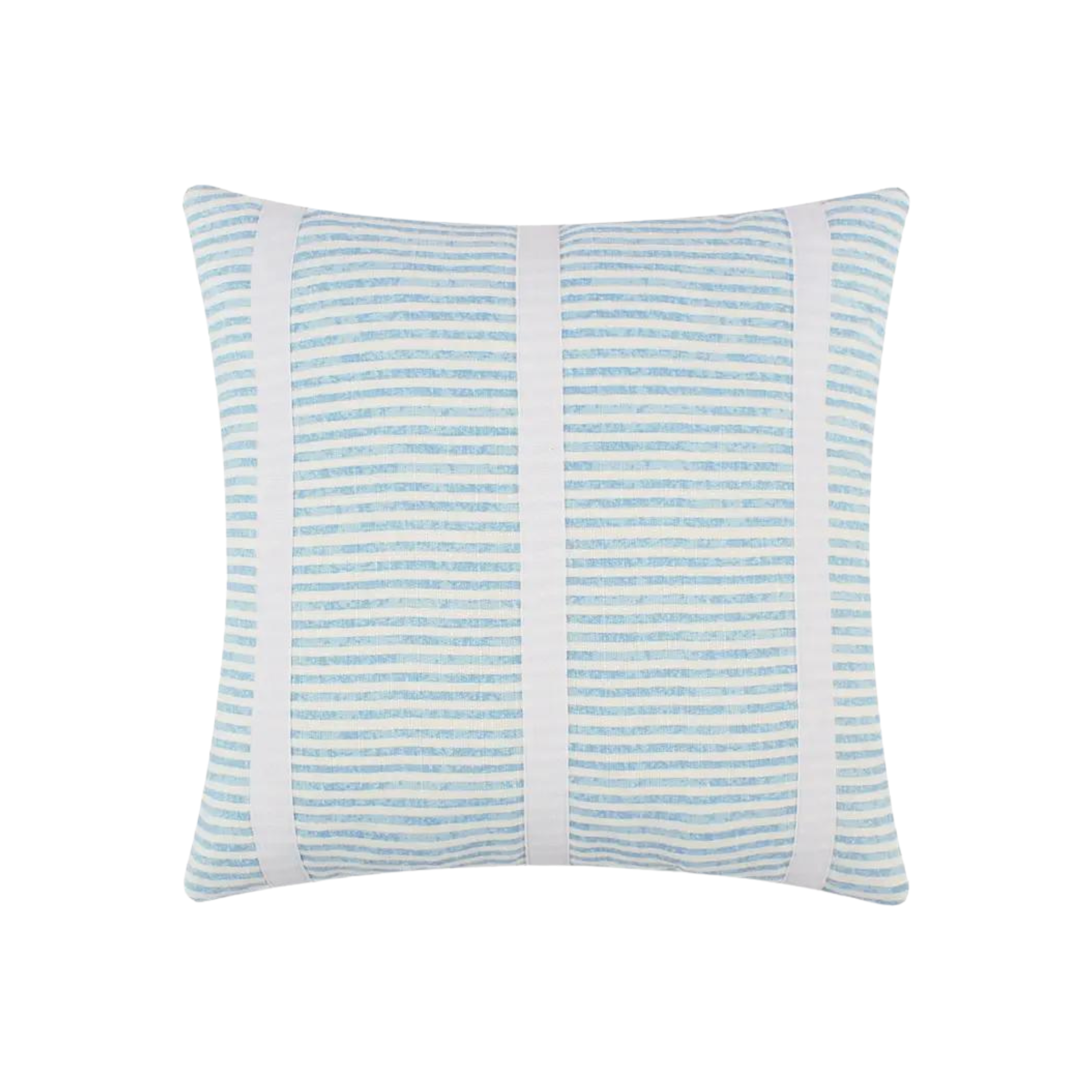Sol Stripe Patch Throw PIllow