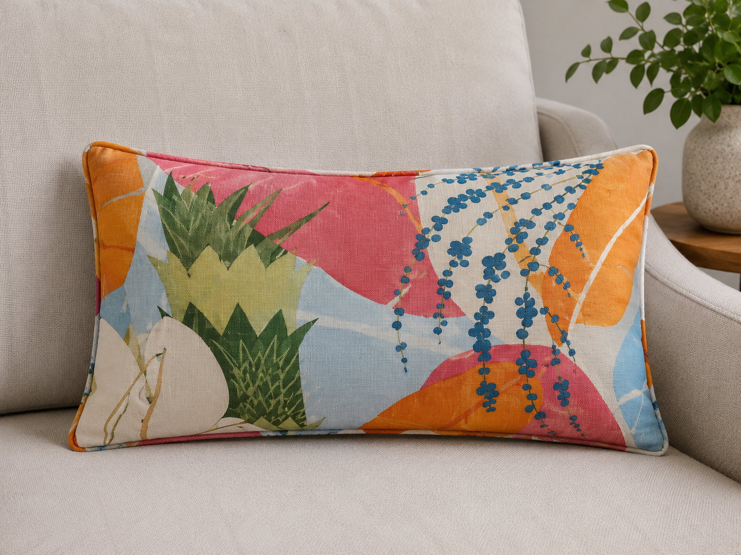 Ananas Lumbar Pillow