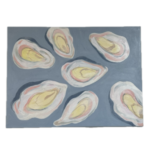 Pastel Oyster Art