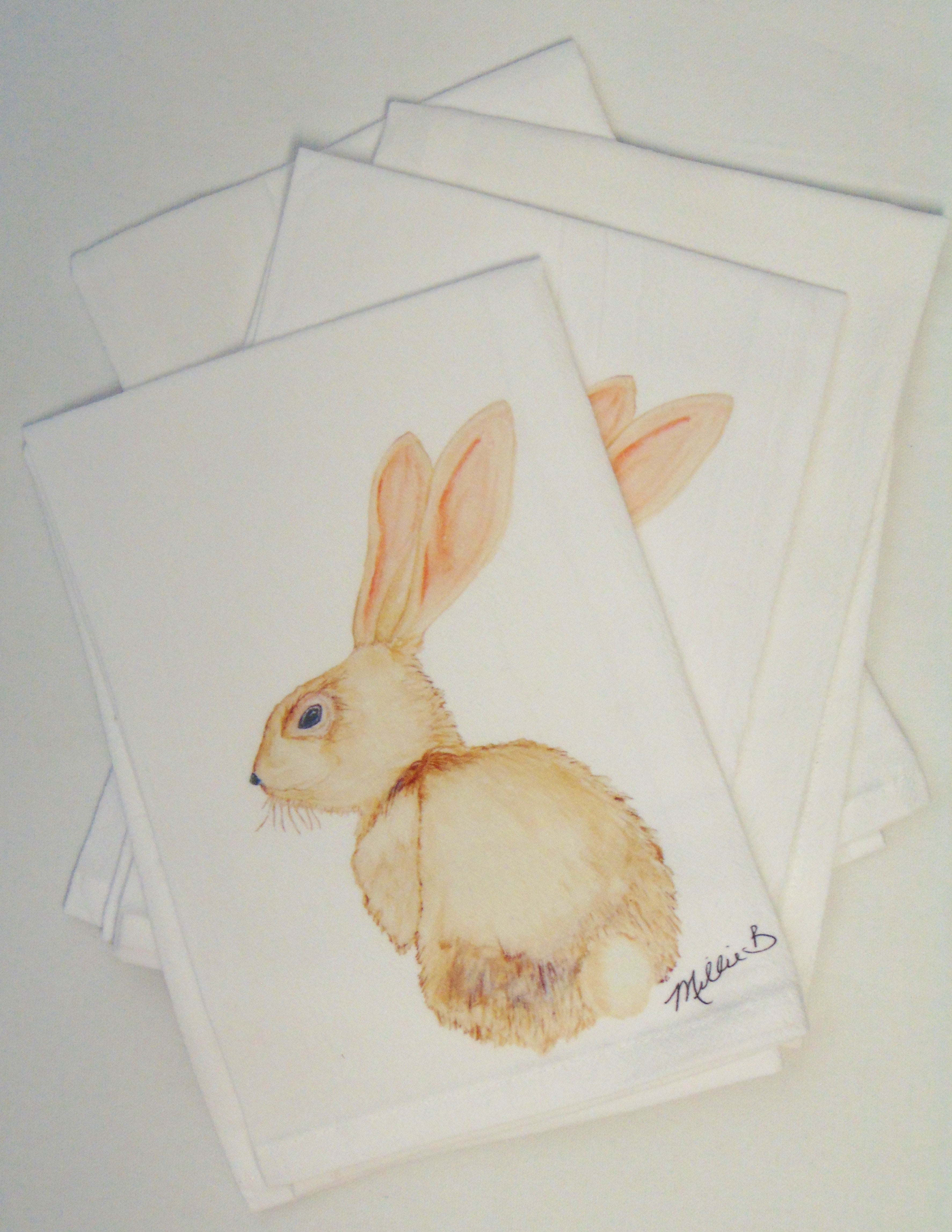 Watercolor Tea Towels