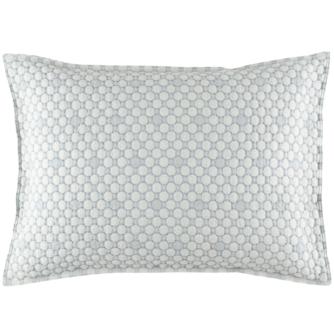 Lodi Matelasse Blue Dutch Euro Pillow