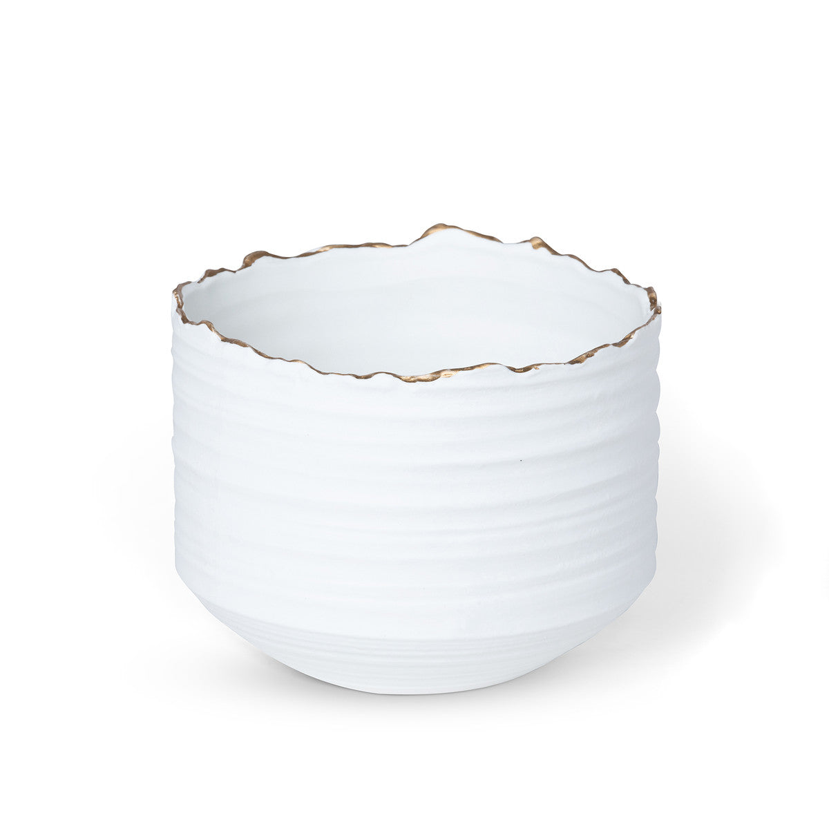 Gilded Edge Pots