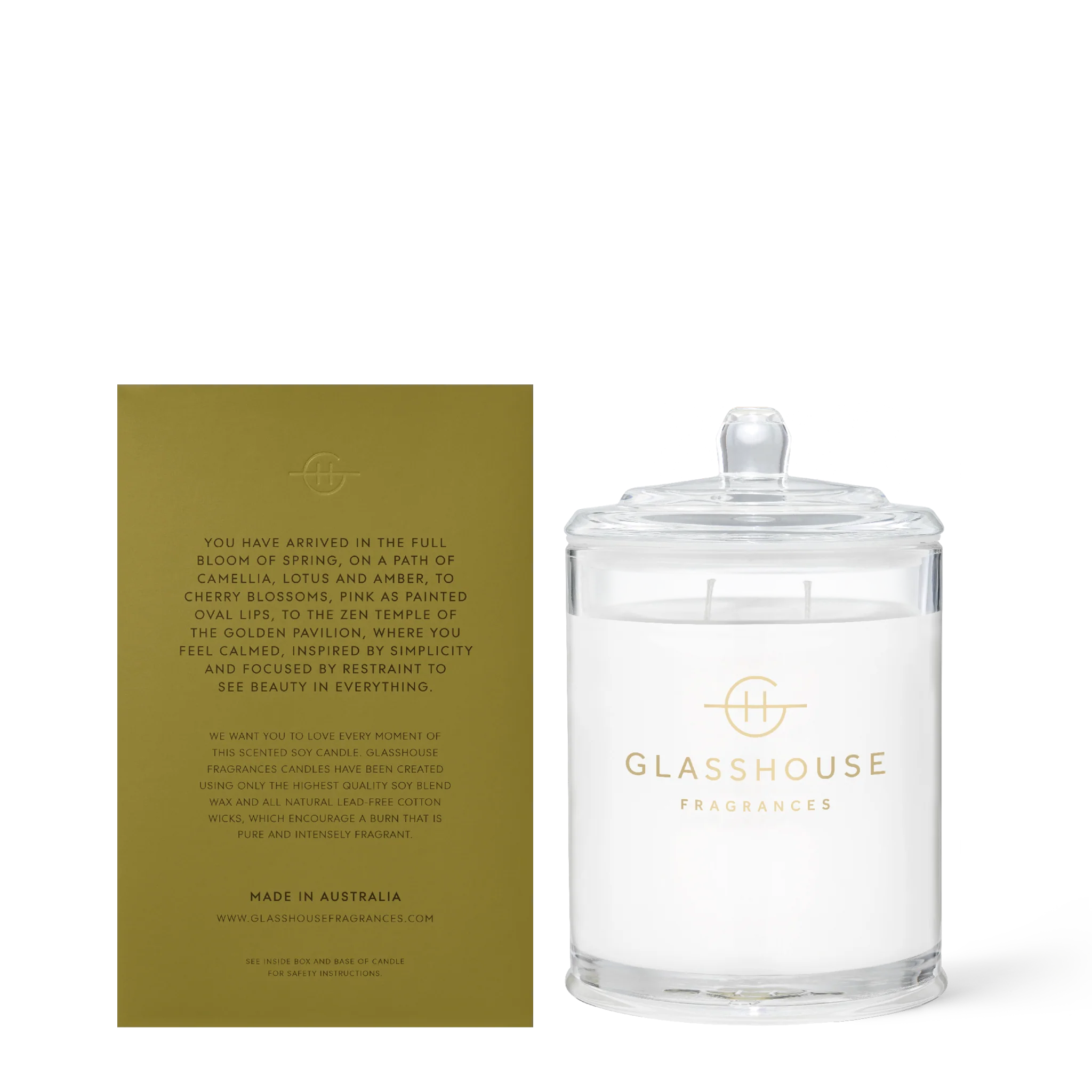 KYOTO IN BLOOM Glasshouse Candle