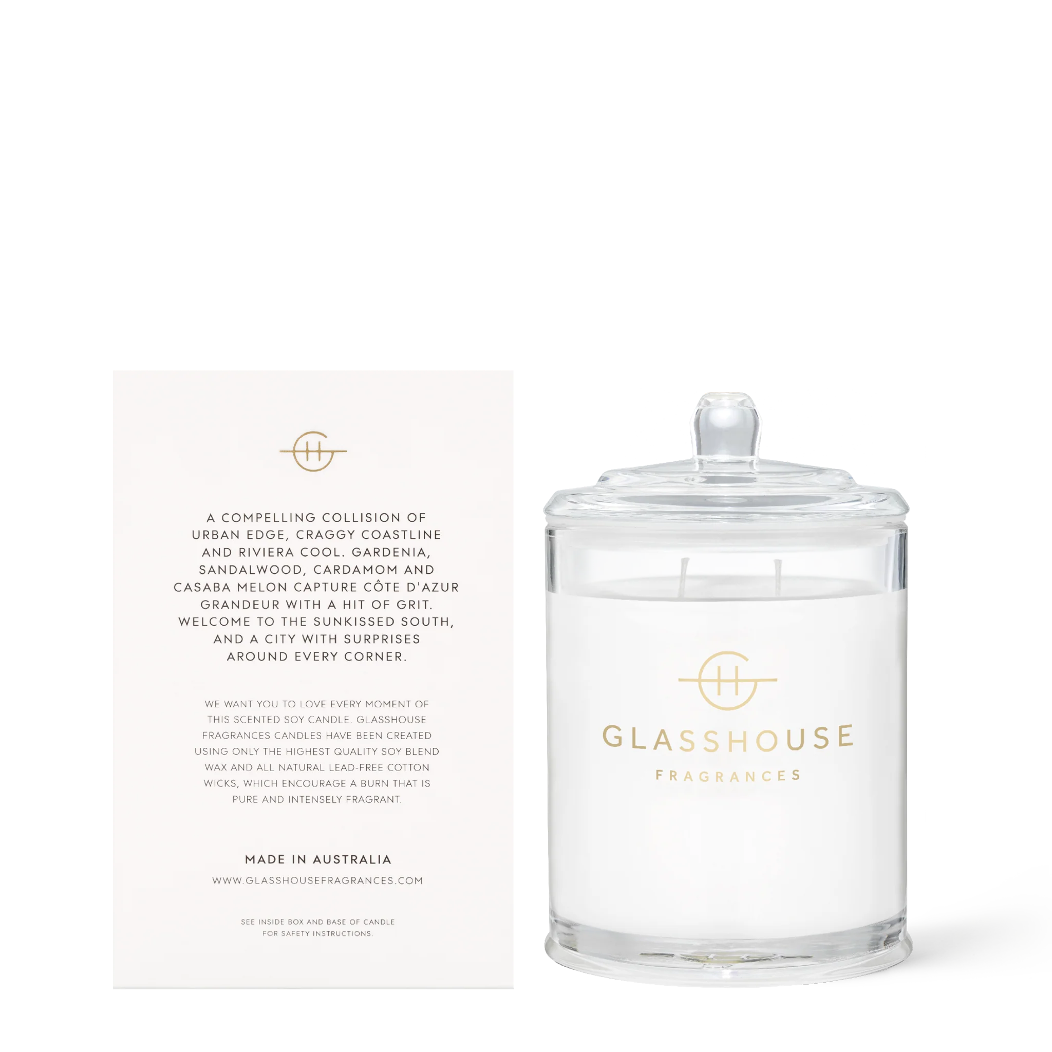 MARSEILLE MEMOIR GLASSHOUSE CANDLE