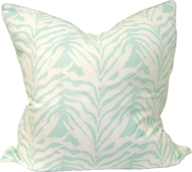 Seaweed Stripped Throw Pillow