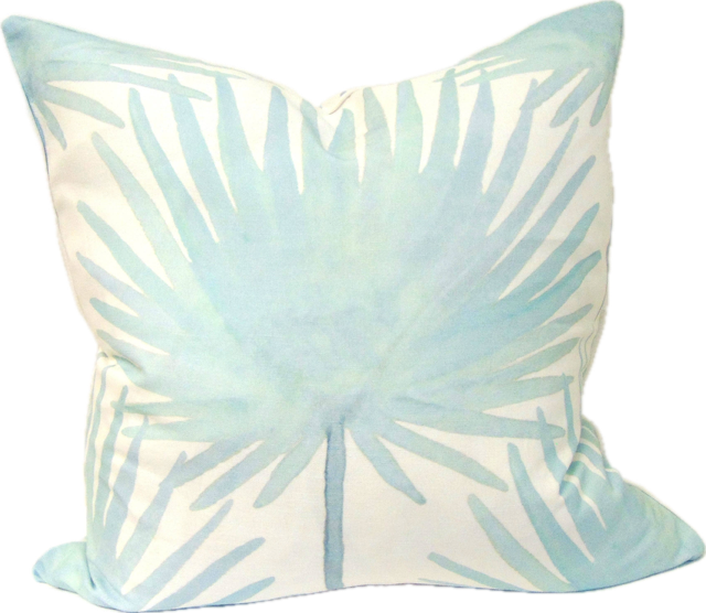 Limited Edition Palm Frond Throw Pillow