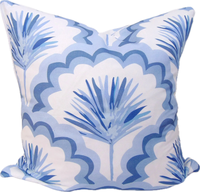 Limited Edition Lace Fronds Throw Pillow