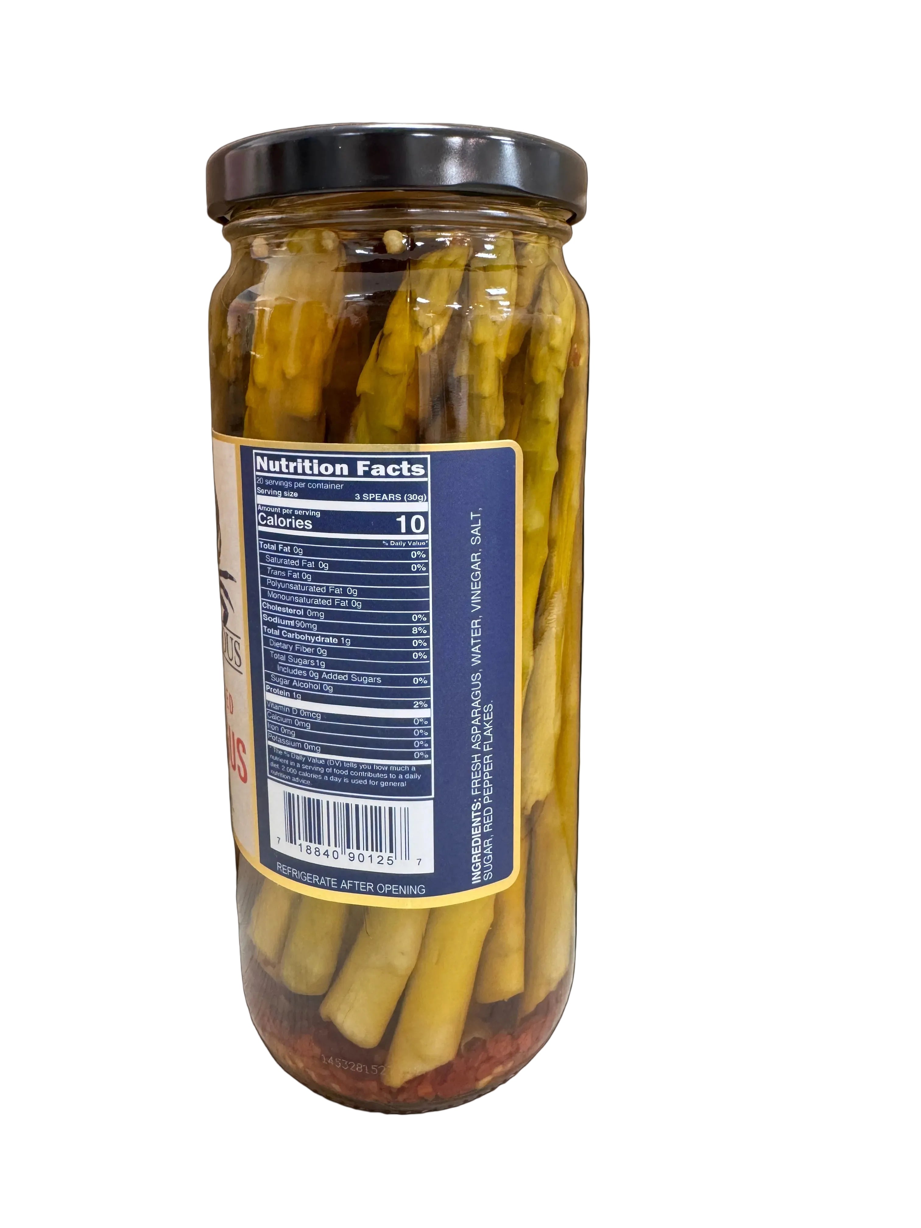 Bays to Bayous Spicy Pickled Asparagus
