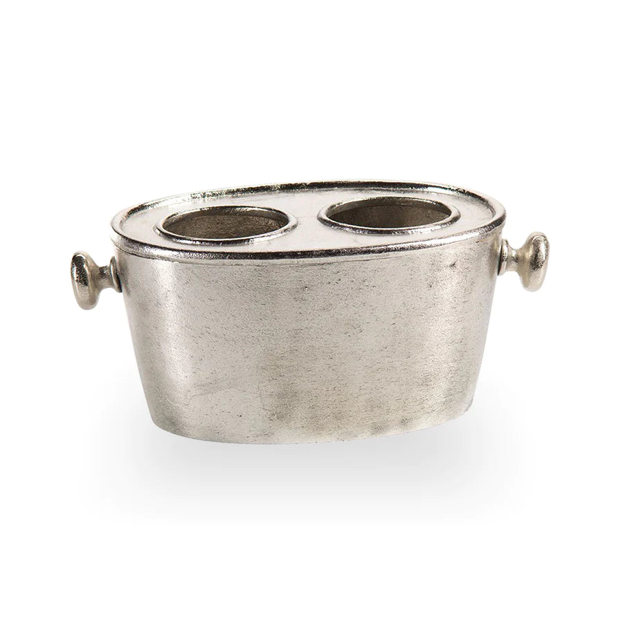 Raw Aluminum Wine Bucket