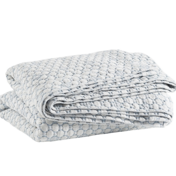 Lodi Blue Malteasse Coverlet