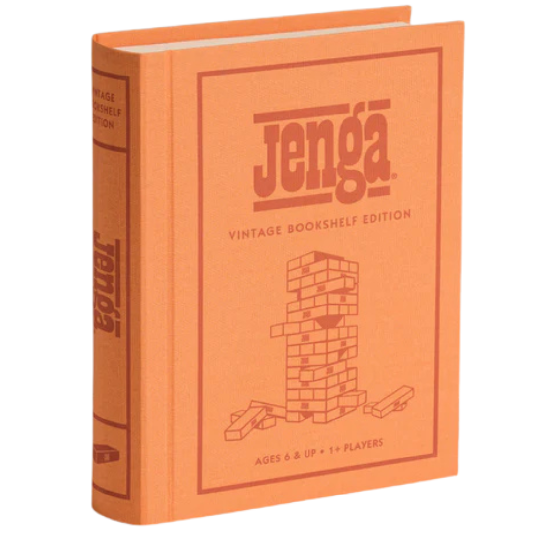 Jenga Bookshelf Board Game