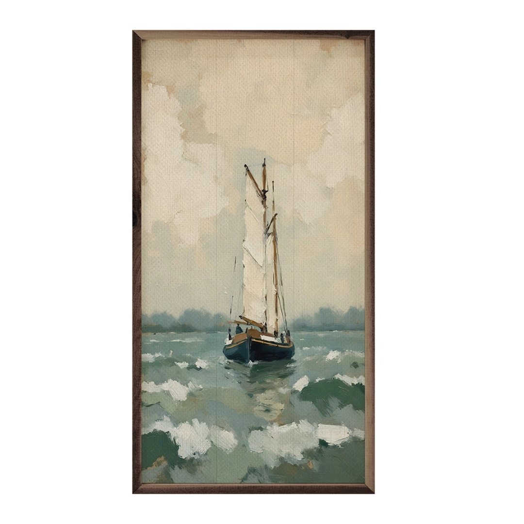 Navy Sailboat