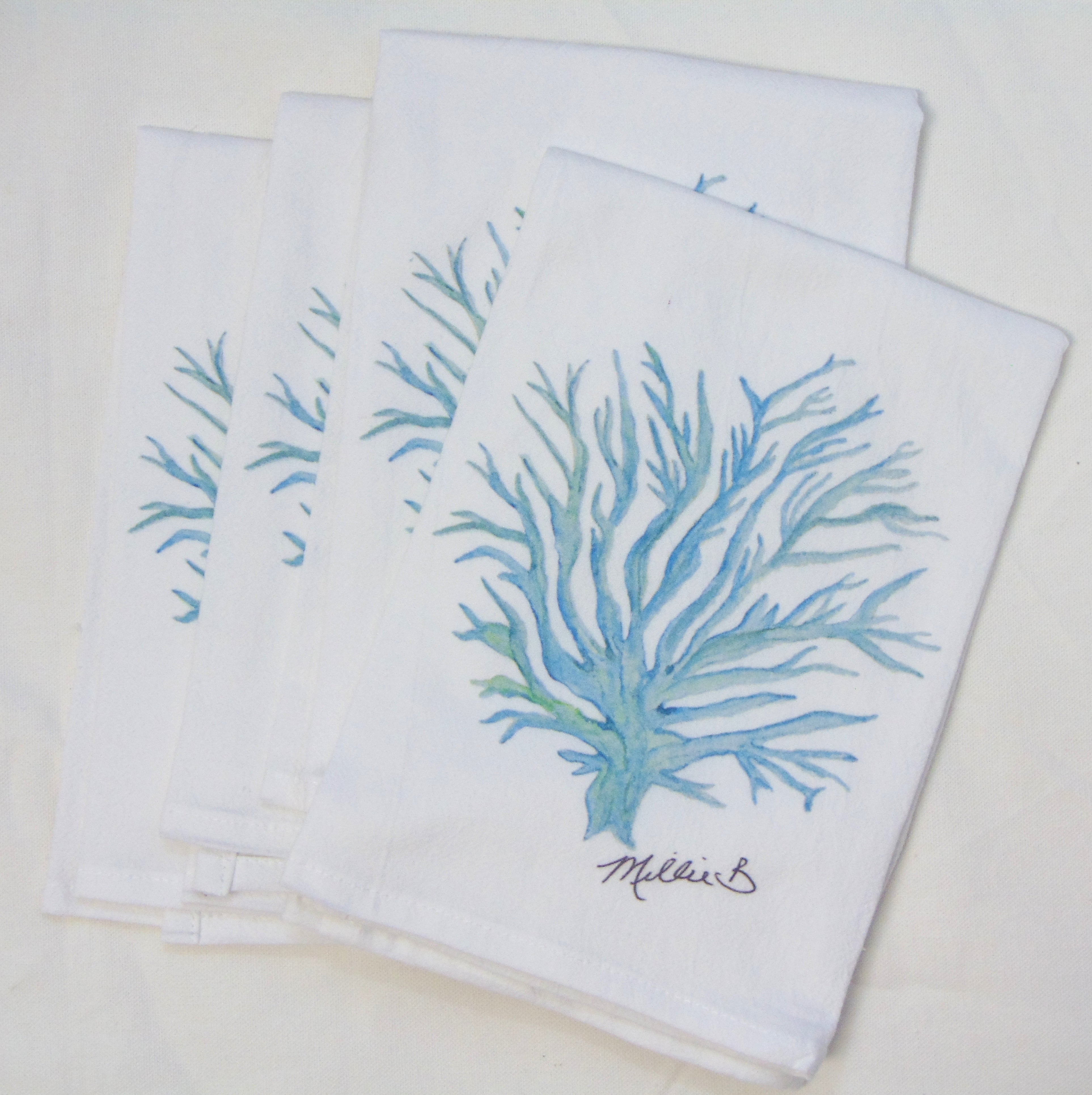 Watercolor Tea Towels