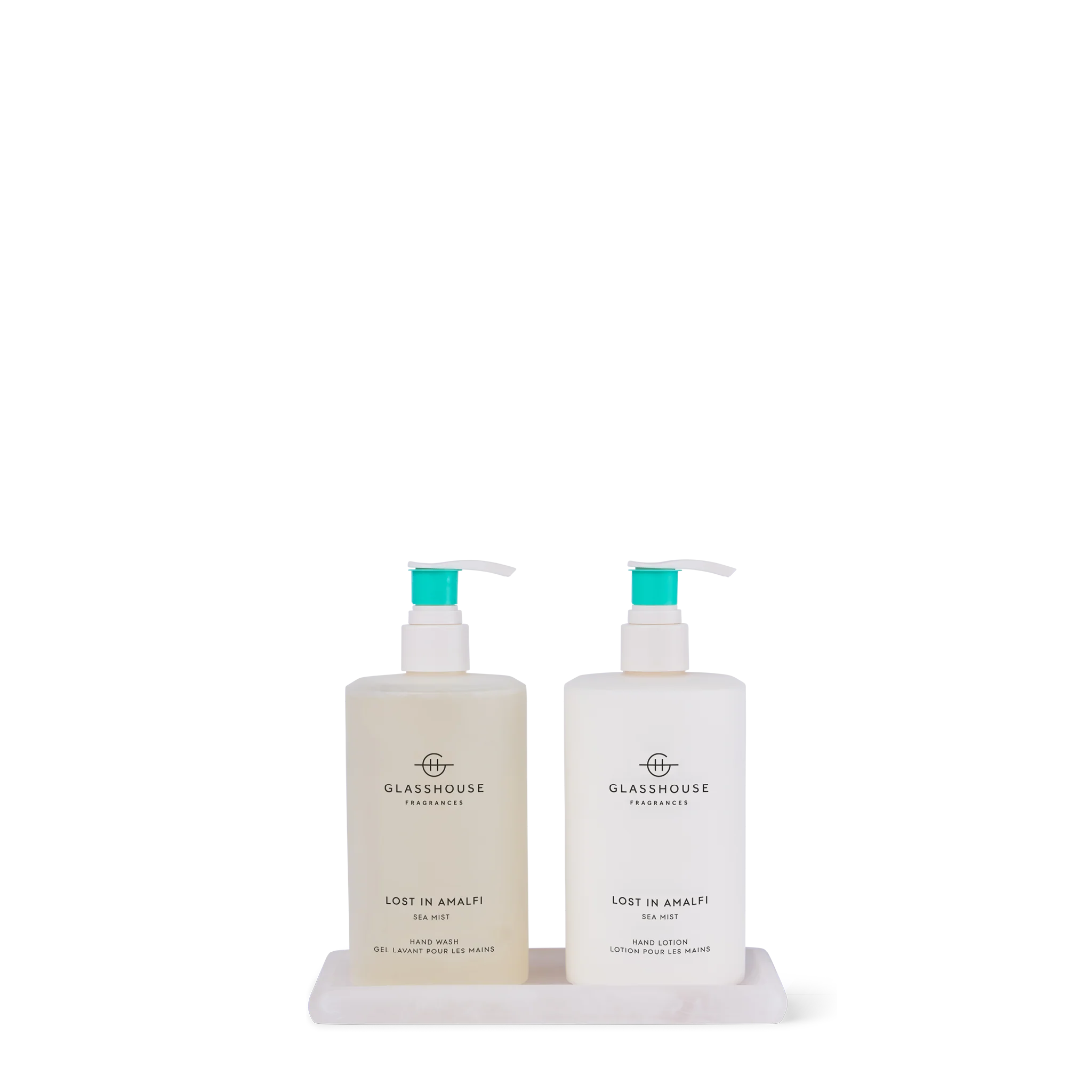 LOST IN AMALFI Hand Soap & Lotion w/ Tray