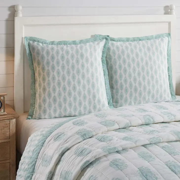 Avani Sea Glass Euro Sham
