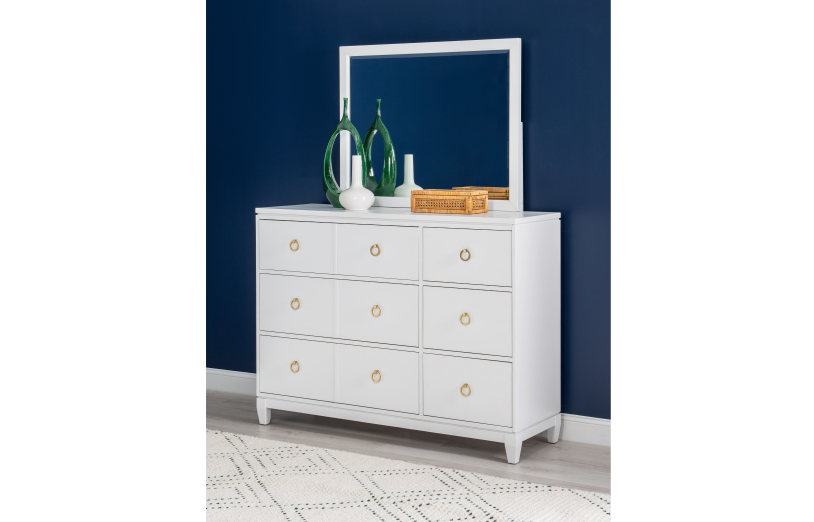 Summerland White Dresser