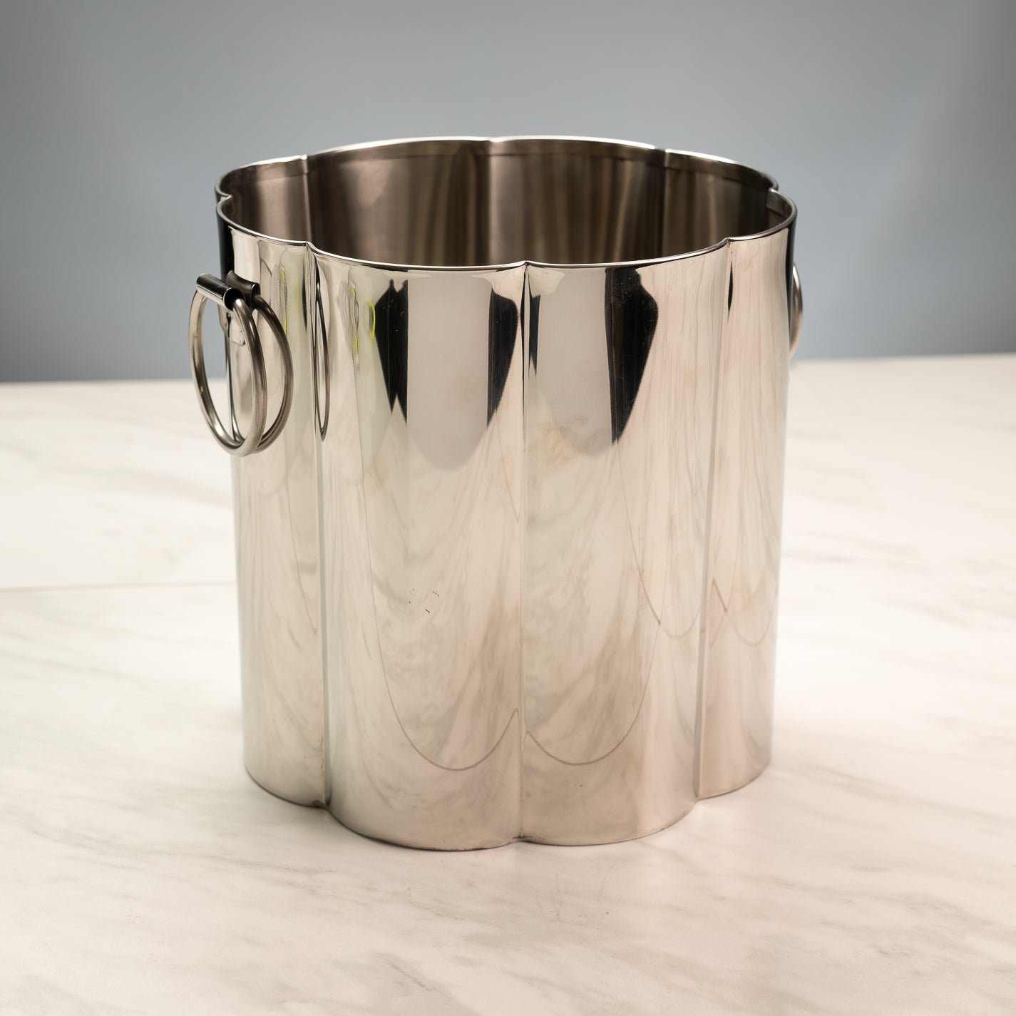 Scalloped Ice Bucket