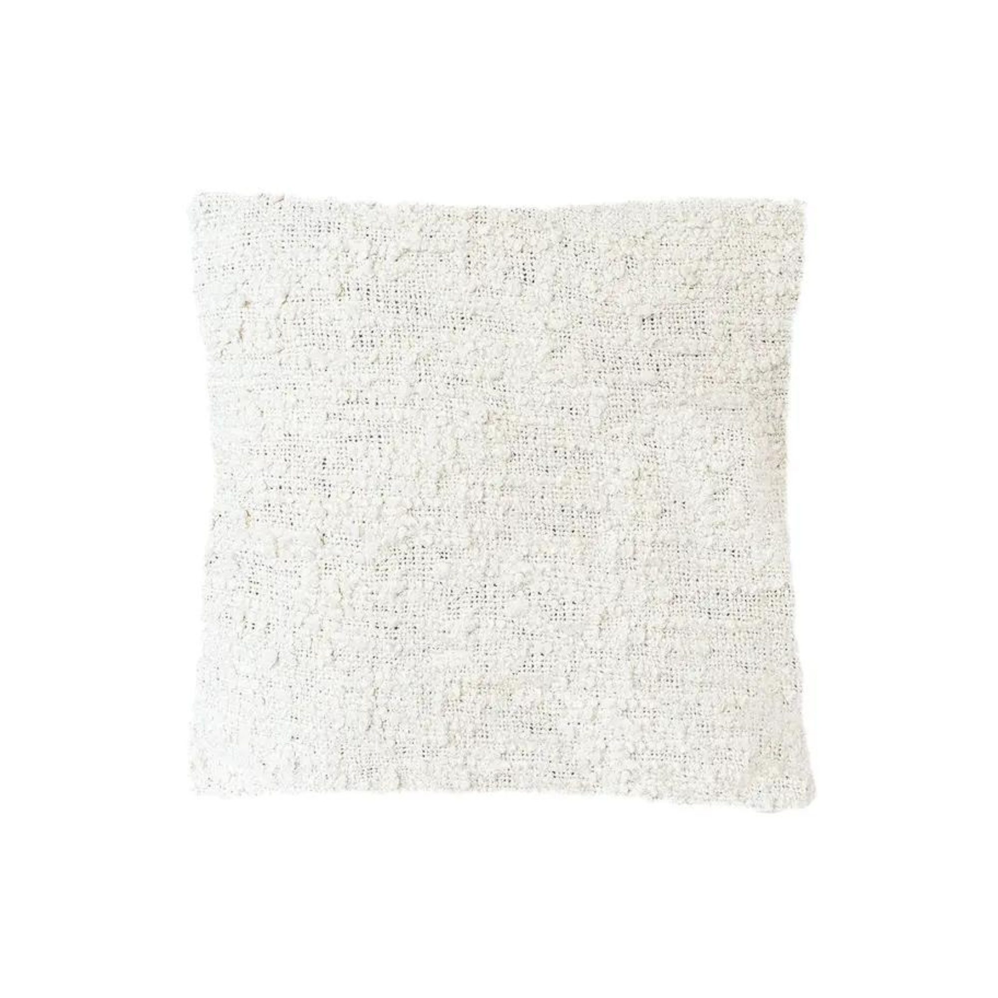 Cozy Cotton Boucle Pillow