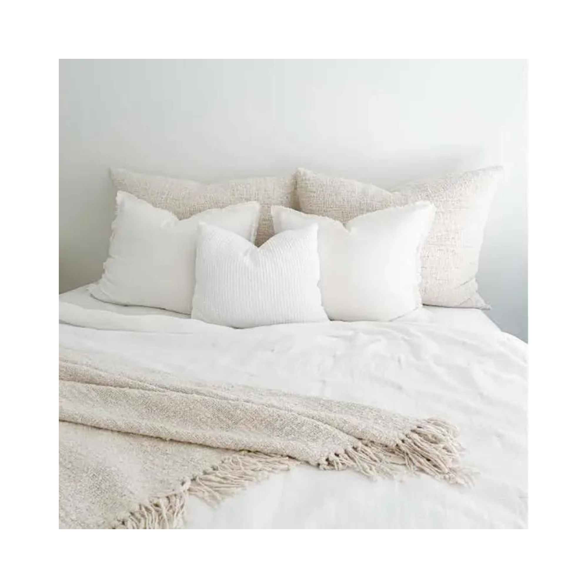 Cozy Cotton Boucle Pillow