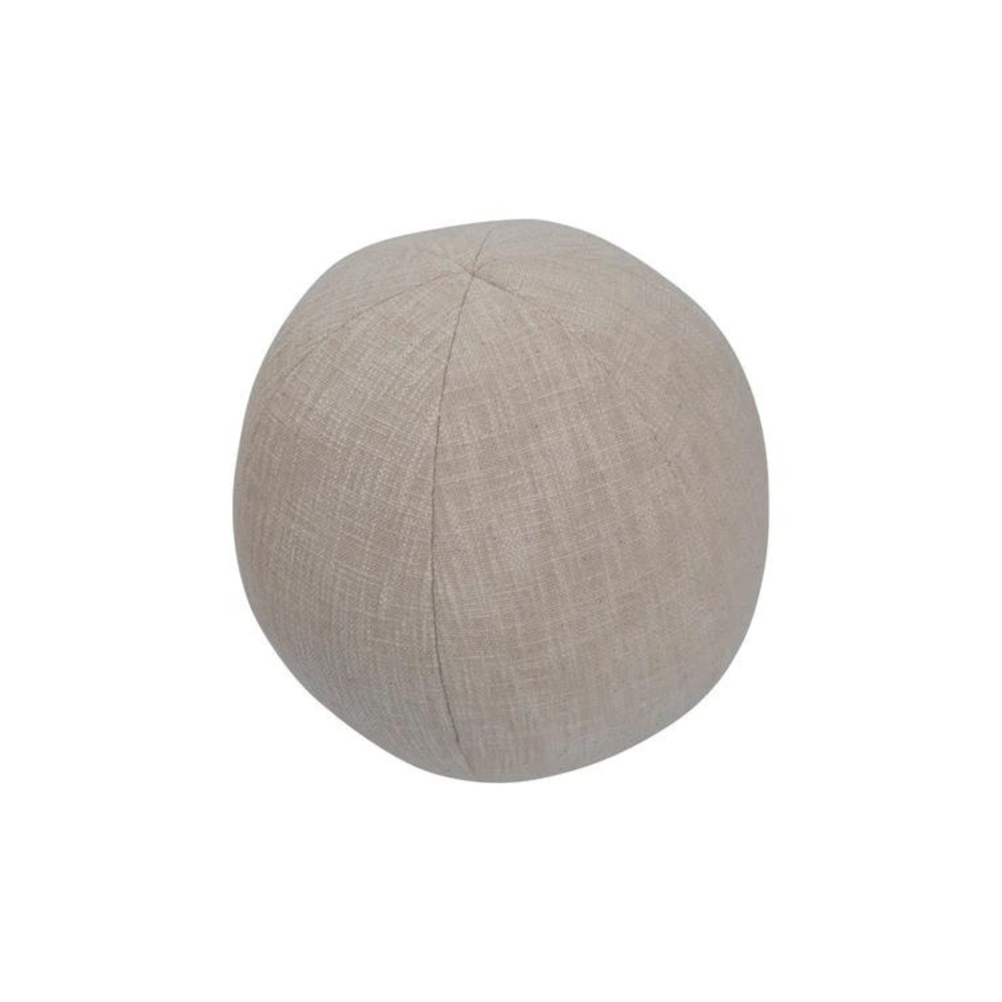 Tan Orb Throw Pillow