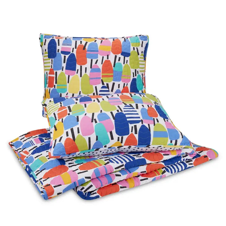 Buoys King Quilt Set