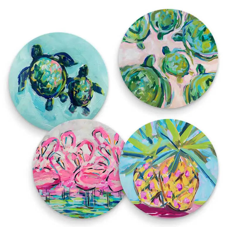 Tropical Feeling Coaster Set