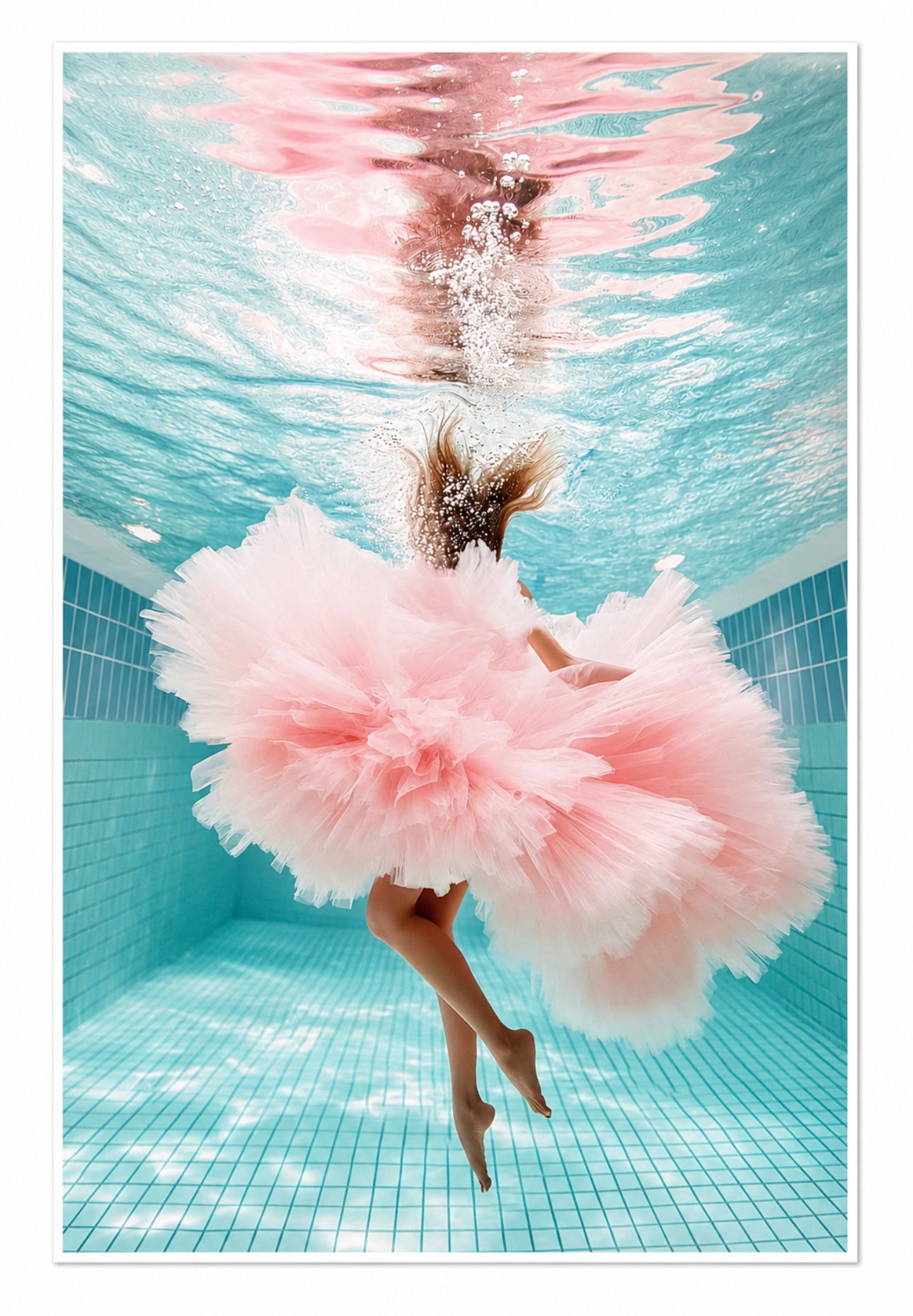 Blush Beneath the Surface : Aquatic Ballerina II