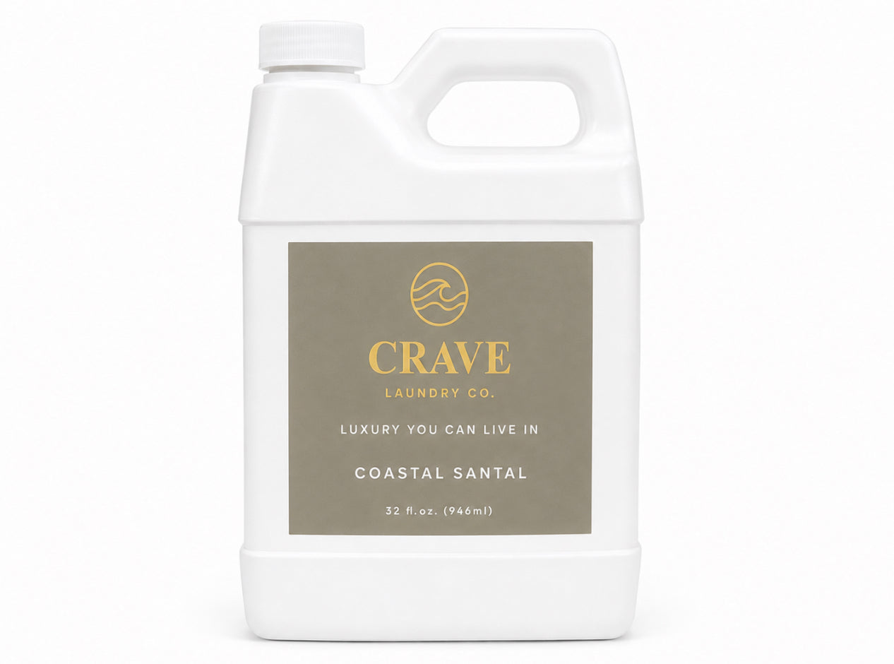 Crave Laundry Co.- Coastal Santal; 32oz.
