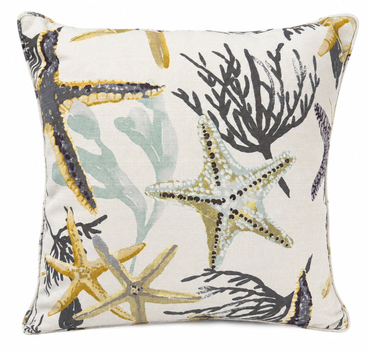 Coastal Sea Life  Custom Accent Pillow