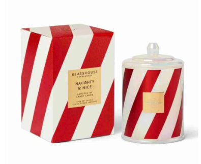 Glasshouse Fragrances- Christmas Naughty & Nice/ Candy Cane