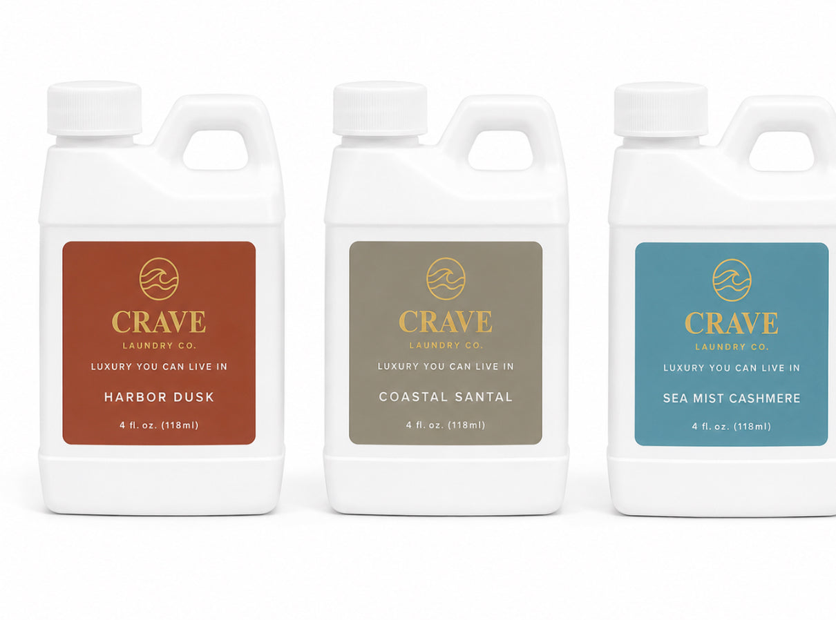 CRAVE Laundry Co.- Trio, 4 oz  Sample Set