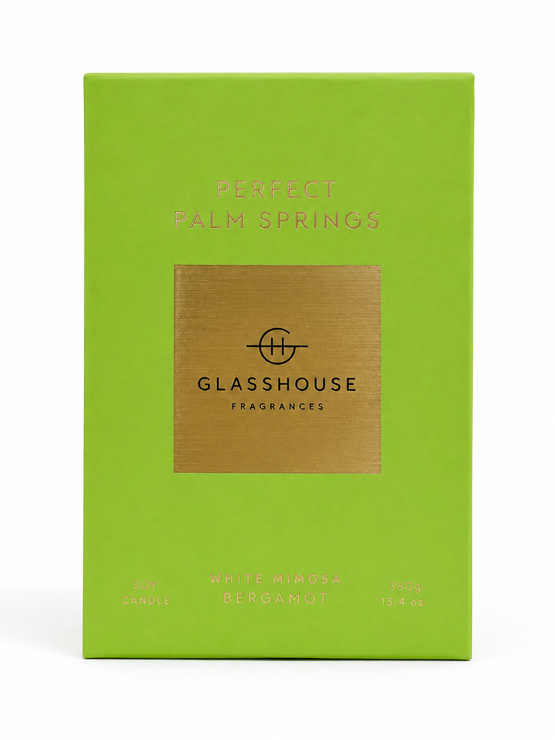 Perfect Palm Springs Glasshouse Candle-Mint & Bergamot