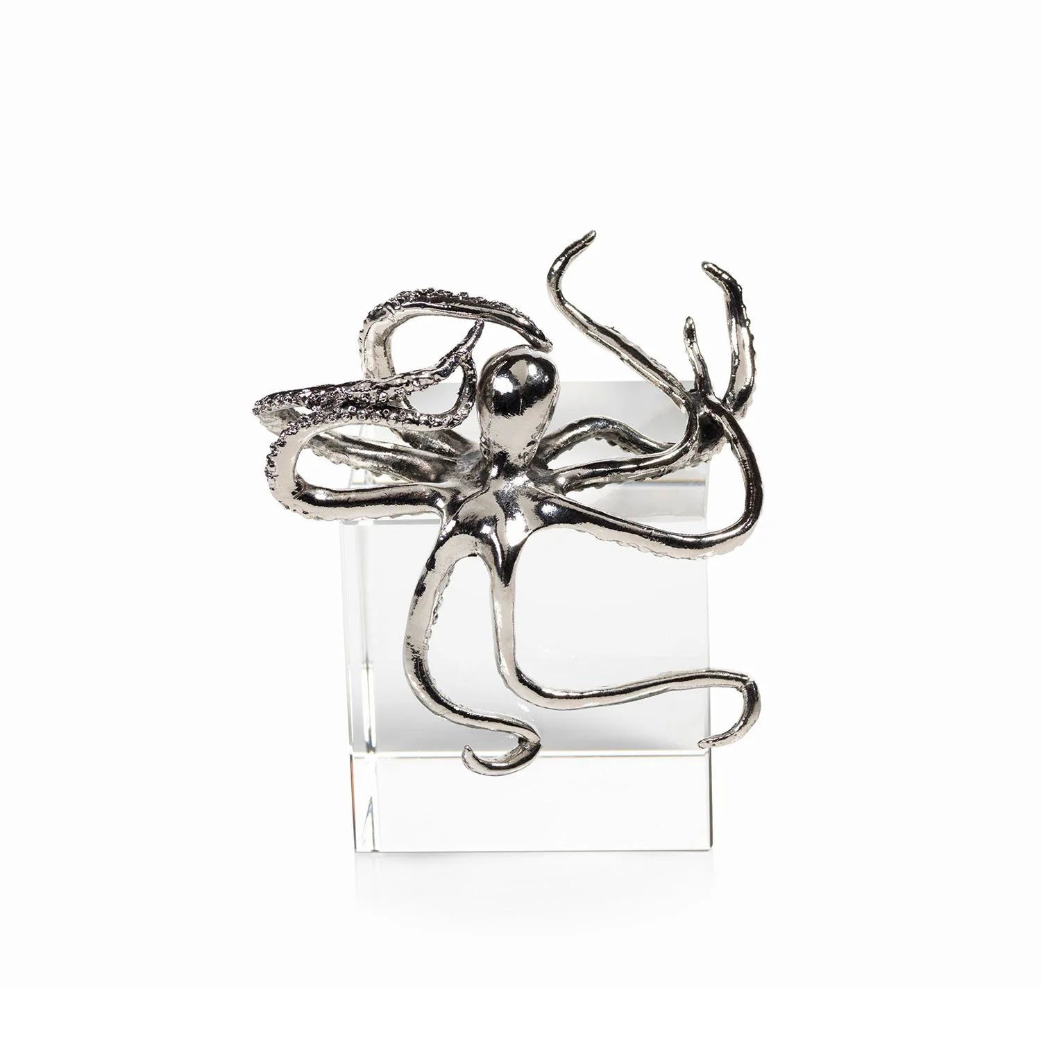 Decorative Silver Octopus