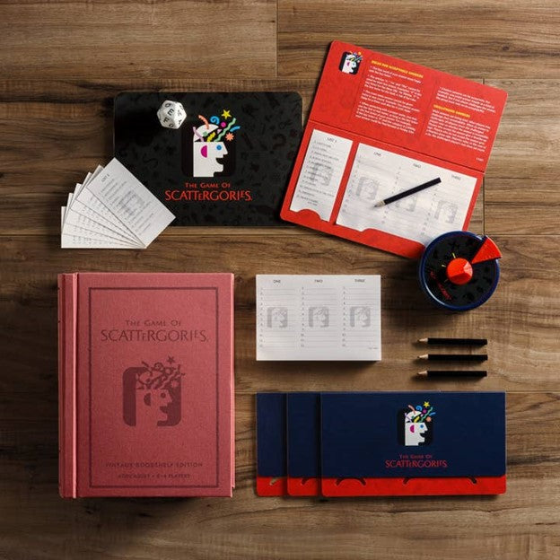 Scattegories Bookshelf Board Game