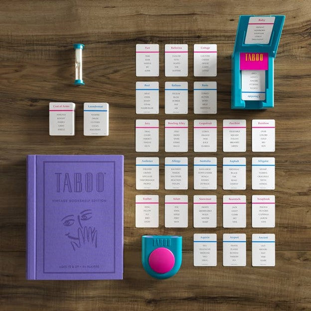 Taboo Bookshelf Board Game