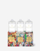Glasshouse Fragrances- Christmas Votives Trio Set, White Christmas, Winter Wonderland, & Night Before Christmas