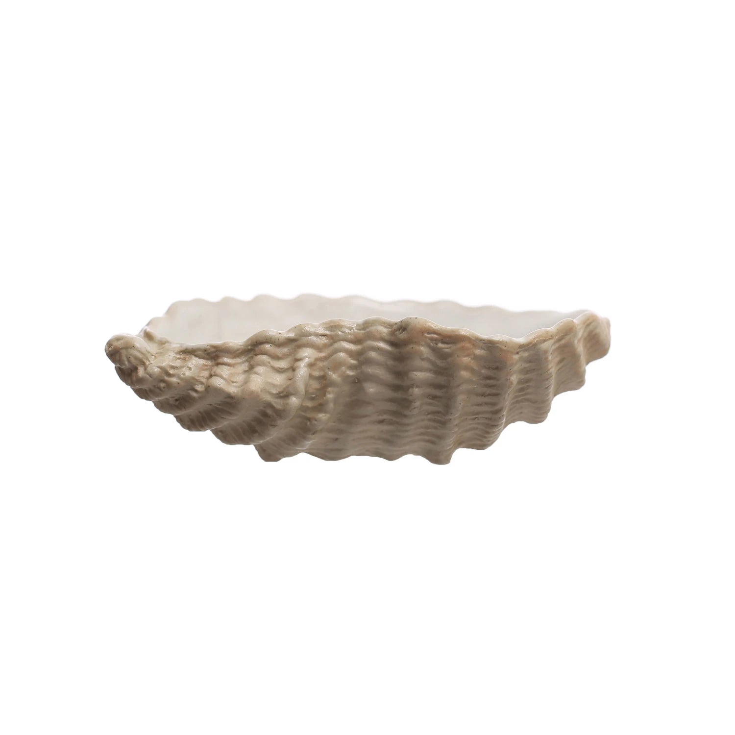 Stoneware Shell Dish