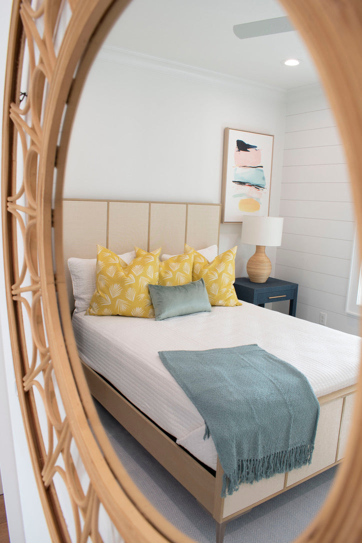 condo bedroom furniture interior design Southern Palms Orange Beach Alabama