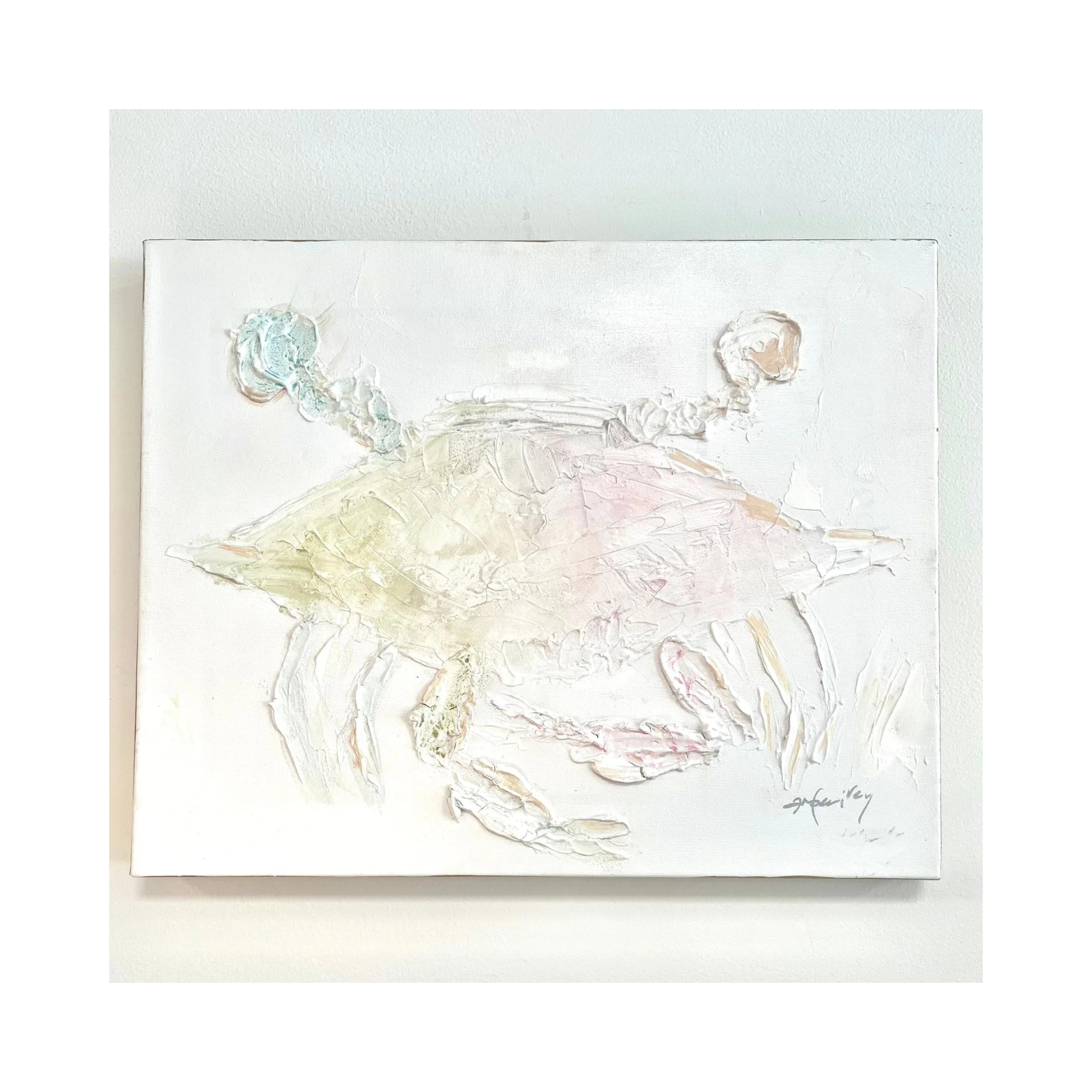 Crab On Canvas