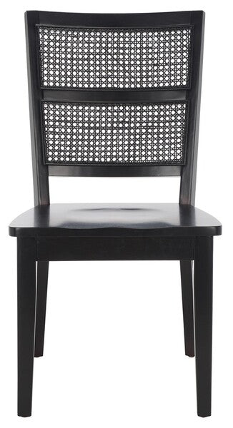 toril dining chair chic black rattan beach dining 