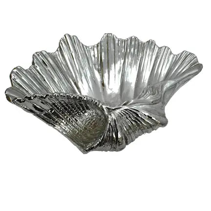 Electroplated Clam Shell Dish