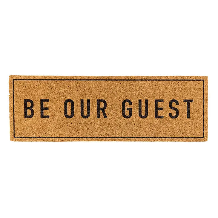 Be Our Guest Door Mat