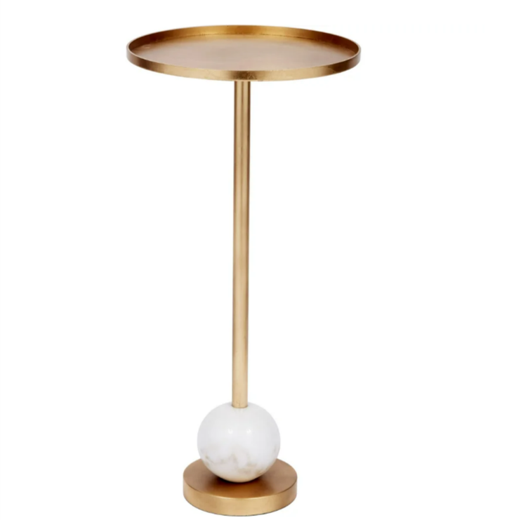 Kay Gold Leaf Martini Table